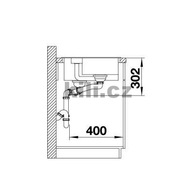 D�ez Collectis 6 S 3 1/2" antracit, lev� odkap, excentrick� ovl�d�n�