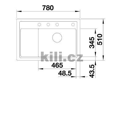 D�ez Zenar XL 6 S Compact, 3 1/2"b�l�, vana vpravo, horn�
