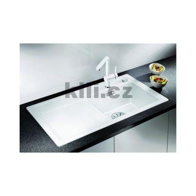 D�ez Zenar 45 S 3 1/2" InFino Silgranit b�l�, vana vpravo, s excentrem