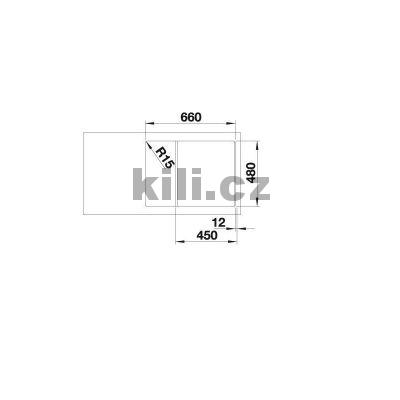 D�ez Zia 45 S Compact 3 1/2" antracit, oto�n�, horn�