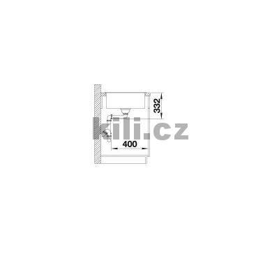 D�ez Zia 45 S Compact 3 1/2" antracit, oto�n�, horn�