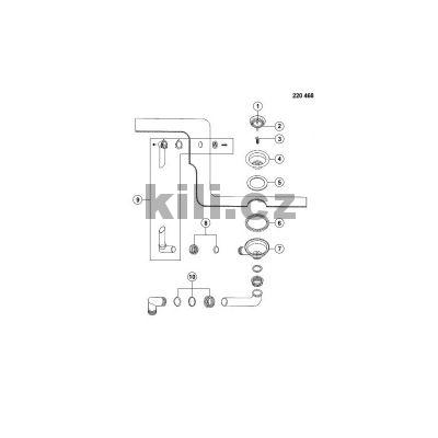 D�ez Zia 45 S Compact 3 1/2"k�vov�, oto�n�, horn�