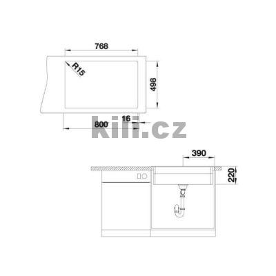 D�ez Etagon 8, 3 1/2" tartufo, horn�, bez excentru, s pojezdy