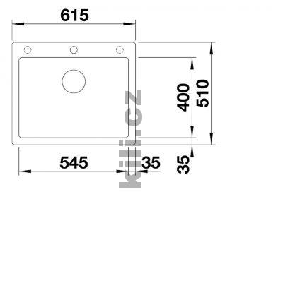 D�ez Pleon 6, 3 1/2"�ern� InFino bez excentru