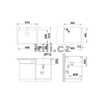 D�ez Pleon 6, 3 1/2" �ed� vulk�n, horn�, InFino bez excentru
