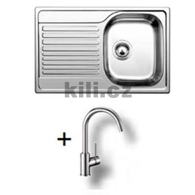 V�ce informac� o v�robku SET 04-C 25 D�ez TIPO 45 S Compact nerez p��rodn� lesk + baterie MIDA chrom