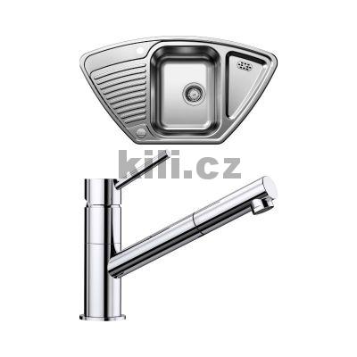 SET 06-C 25 D�ez TIPO 9 E 3 1/2" nerez p��rodn� lesk + baterie Kano-S Chrom