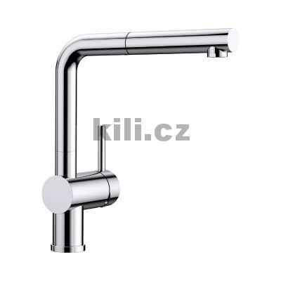 Baterie Linus S Silgranit-look, chrom s vytahovac� koncovkou