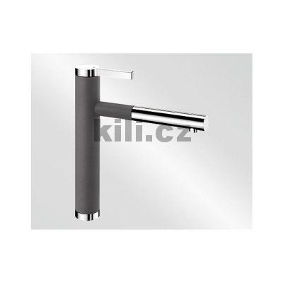 V�ce informac� o v�robku Baterie Linee - S �ed� sk�la/chrom se sprchou