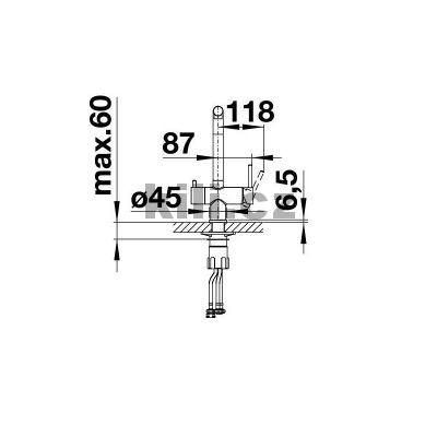 Baterie Fontas II  imitace nerez Ultra Resistent