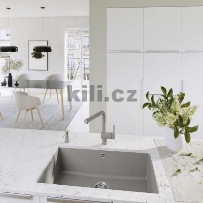 Baterie Linus S Silgranit-look, �ed� vulk�n s vytahovac� koncovkou