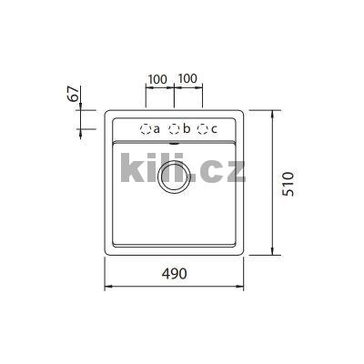 D�ez MONO N-100S, 3 1/2" Stone 88, bez odkapu, horn�