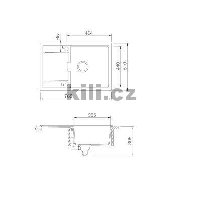 D�ez MONO D-100, 3 1/2" Silverstone 91 oto�n�, do roviny