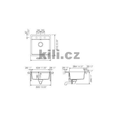 D�ez MONO N-100S, 3 1/2" Day 74, bez odkapu, horn�
