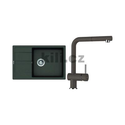 V�ce informac� o v�robku SET S22-4 MANHATTAN D-100LS Asphalt 43 + baterie EPOS s vytahovac� koncovkou Asphalt 43