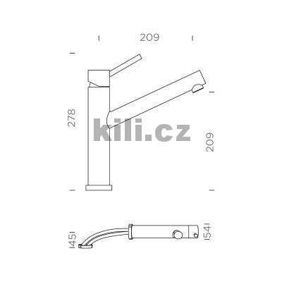 Baterie ALTOS W nerezov� ocel