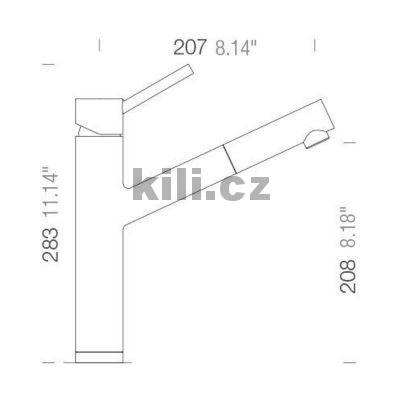 Baterie ALTOS Puro s vytahovac� koncovkou