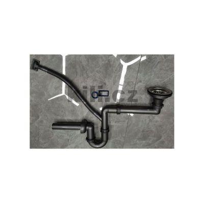 Sifon 3 1/2" pro �sporu m�sta, �ed�