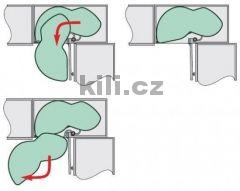 LeMans II Arena CLASSIC 450 lev� chrom/b�l� + osa