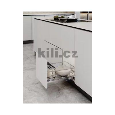 Plnov�suvn� ko� WIRELI Komfort bo�n� s tlumen�m dotahem,  chrom, 1002307001