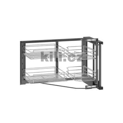 V�ce informac� o v�robku Slep� roh KOMFORT s tlumen�m dov�en�m, dr�t�n� dno, prav�, chrom 1002320001