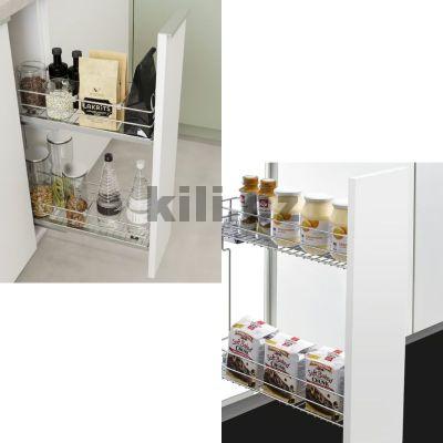 Plnov�suvn� dvojko� Komfort 200 mm, lev�, chrom 1002248001