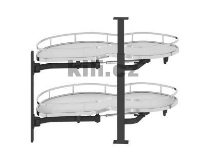 V�ce informac� o v�robku Ledvinka ELEGANCE lev�, chrom/b�l�, 1002208201