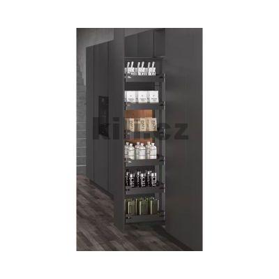 Potravinov� sk��� WIRELI Style, 5 ko��, 400 mm, antracit, 1001008202