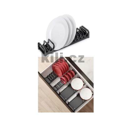 Dr��k Orderbox na n�dob�, 120x470x80 mm, antracit, 3108005412
