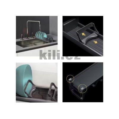 Dr��k Orderbox na n�dob�, 120x470x80 mm, antracit, 3108005412