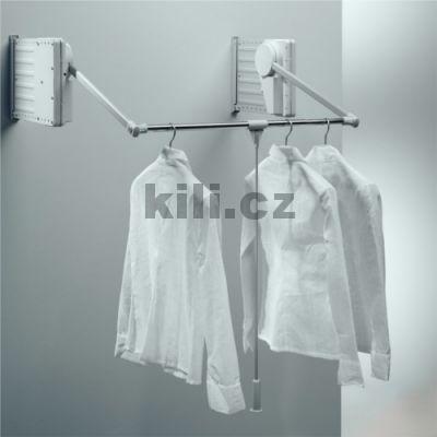Dvoustrann� sklopn� ty� SUPER LIFT st��brn� 750 mm - 1150 mm, 20kg
