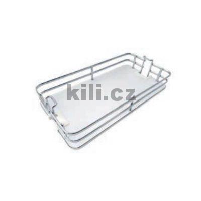 Z�v�sn� ko� ELEGANCE pro potravinovou sk��� 500 mm, chrom/b�l�, 1001120001