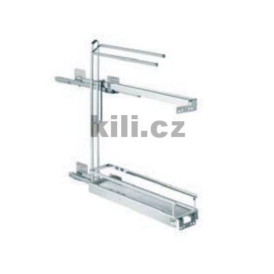 V�ce informac� o v�robku Plnov�suvn� dvojko� STYLE s dr��kem na ut�rky, prav�, antracit