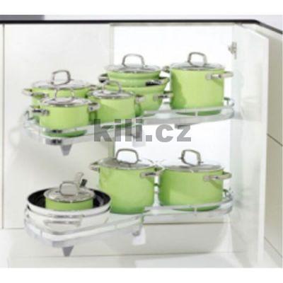 LeMans II Arena STYLE 500 lev� chrom/b�l� bez osy