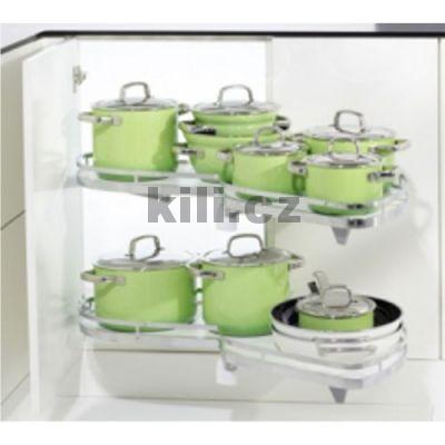 LeMans II Arena STYLE 600 prav� chrom/b�l� bez osy