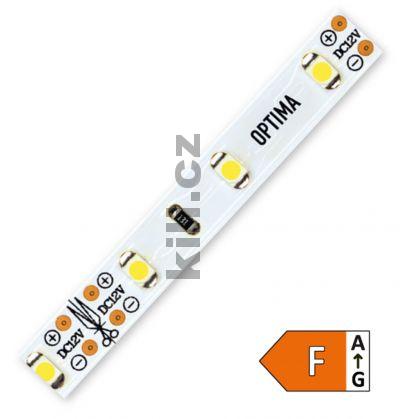 V�ce informac� o v�robku LED p�sek Optima 3528 neutr�ln� b�l� 12V 4,8W 60 LED/m, 360 lm, 3202208601