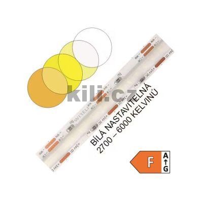LED p�sek SCOF 480 WIRELI CTA b�l� variabiln� 24V 20W 0,83A 2x1000lm, 3202377601