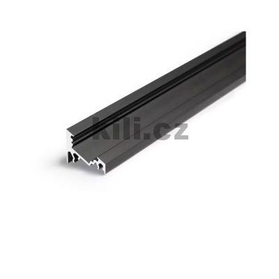 Li�ta pro LED WIRELI CORNER10 BC/UX �ern� elox, 3m, 3209134120