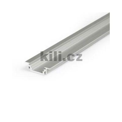 Li�ta pro LED WIRELI GROOVE10 BC/UX st��brn� elox, 3 m, 3202141120