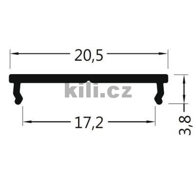 Li�ta pro LED WIRELI VARIO 30-11 hlin�k surov�, speci�ln�, tak� �chyt (FIX 16), max 2m, 3209244120