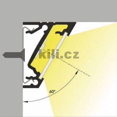 Li�ta pro LED WIRELI CORNER14 �ern� anoda, �hlov� 30/60� max 2m, 3209236120