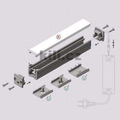 Li�ta pro LED WIRELI FLOOR12 hlin�k, speci�ln�, max 2m, 3209209120