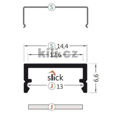 Li�ta pro LED WIRELI BEGTON12 b�l� komaxit, nalo�en� max 2m, 3209285120