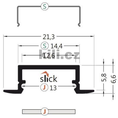 Li�ta pro LED WIRELI BEGTIN12 �ern� anoda, vlo�en� max 2m, 3209290120