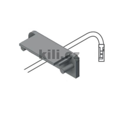 Koncovka WIRELI SURFACE14 �ed� s otvorem na kabel, p�r 3209127602