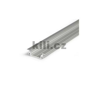 Li�ta pro LED WIRELI GROOVE14 EF/Y st��brn� elox, 3 m, 3209405120