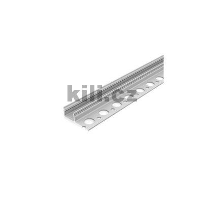 Profil WIRELI UNI-TILE12 180�/ C PLUS st��brn� elox, 2m, 3209412120
