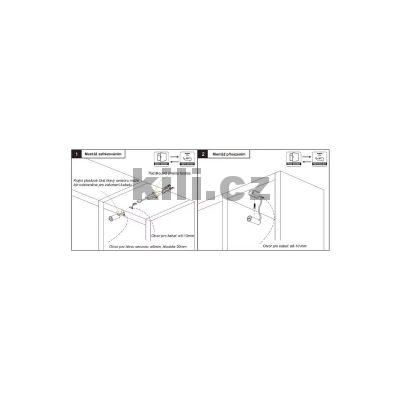 Sp�na� IR dve�n� na m�vnut� typ M, 8mm otvor, �ern��3201081601