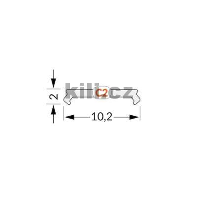 Difuzor Wireli C2 �ern� klipov�, 2 m, 3209076600