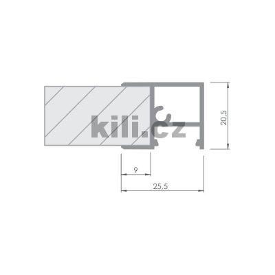 Li�ta pro LED LL-16 hlin�k, nar�ec� (ekvivalent 3209620609) - V�prodej jen do vyprod�n� z�sob!